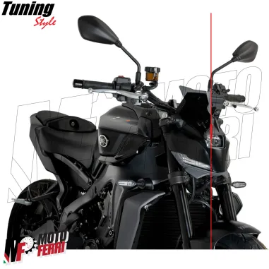 MF8670 Cupolino Sport Yamaha MT-09 / SP 2024 2025 - Nero Lucido