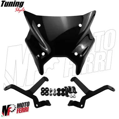 MF8670 Cupolino Sport Yamaha MT-09 / SP 2024 2025 - Nero Lucido