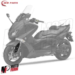 MF8672 Kit Placche Parafango Anteriore Nero Lucido Yamaha TMax 530 560 dal 2015 al 2021 2