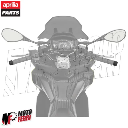MF8675 Bilancieri Terminali Originale Aprilia ST GT 125 200 - in Metallo Nero