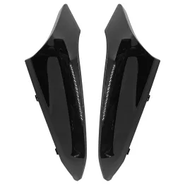 MF8676 Kit 2 Placche Cover Serbatoio Yamaha TMax 530 2017 2018 2019 Nero Lucido