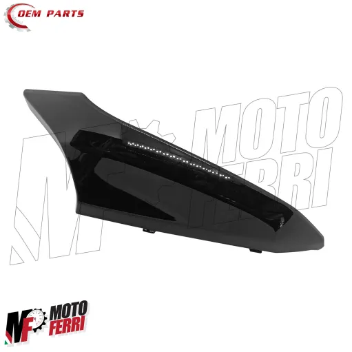 MF8676 Kit 2 Placche Cover Serbatoio Yamaha TMax 530 2017 2018 2019 Nero Lucido