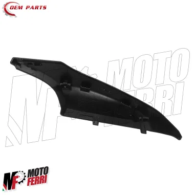 MF8676 Kit 2 Placche Cover Serbatoio Yamaha TMax 530 2017 2018 2019 Nero Lucido