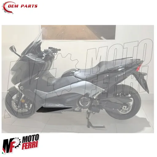 MF8678 Sottopedana Sinistro Yamaha TMax 530 SX DX 2017 2018 2019 Nero Lucido