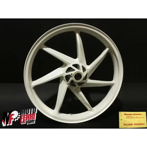 MF1590 CERCHIO ANTERIORE BIANCO 2.50 x 17 APRILIA AF1 SINTESI 125 1988 AP8108335