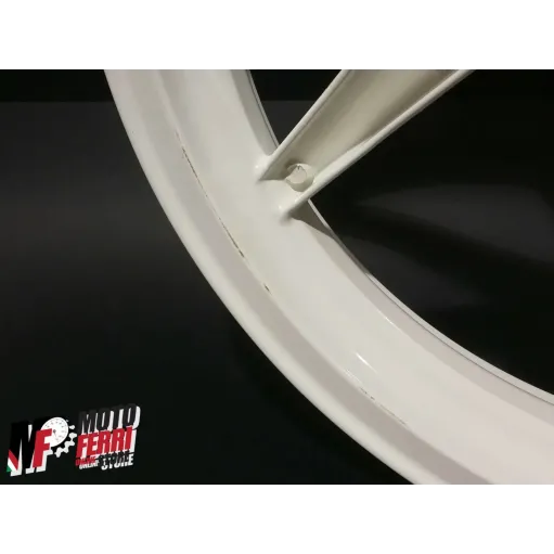 MF1590 CERCHIO ANTERIORE BIANCO 2.50 x 17 APRILIA AF1 SINTESI 125 1988 AP8108335
