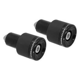 MF8686 Stabilizzatori Manubrio Barracuda B-Lux Nero Lucido CNC Universale Moto