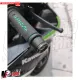 MF8686 Stabilizzatori Manubrio Barracuda B-Lux Nero Lucido CNC Universale Moto