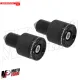 MF8686 Stabilizzatori Manubrio Barracuda B-Lux Nero Lucido CNC Universale Moto
