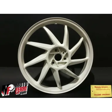 MF1591 CERCHIO POSTERIORE BIANCO 2.15 x 17 APRILIA AF1 PROJECT 1988 AP8208261