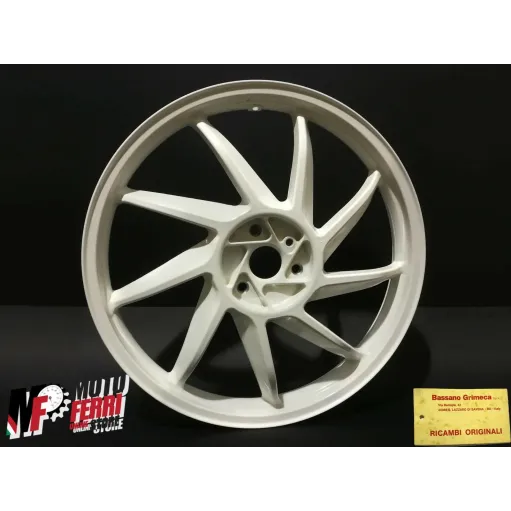 MF1591 CERCHIO POSTERIORE BIANCO 2.15 x 17 APRILIA AF1 PROJECT 1988 AP8208261