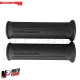 MF2064 Coppia Manopole Barracuda Basic Universali Nere Gomma Honda Yamaha Ducati BMW Suzuki Kawasaki