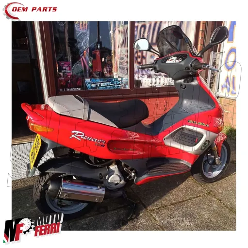 MF5935 Protezione Griglia Marmitta Gilera Runner FX FXR 125 180 mod 1997 / 2002
