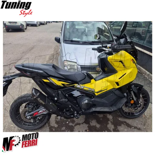 MF7679 Pedane Poggiapiedi Regolabili Honda XADV 750 - 2021 2022 2023 2024 2025