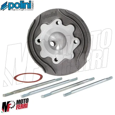 Testata per Cilindro Racing Polini Ape / Vespa 50 125 Special ET3 Primavera PK