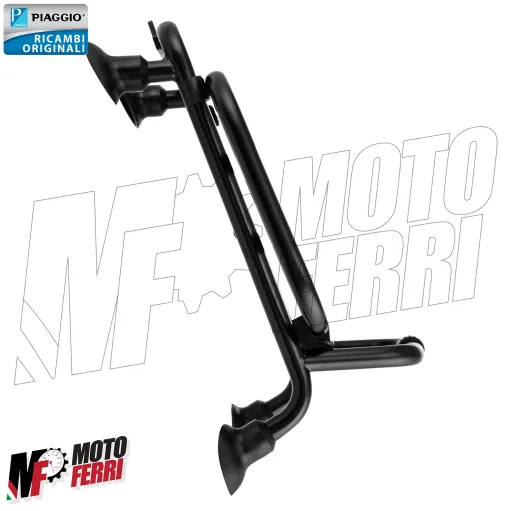 MF7165 Portapacchi Anteriore Nero Vespa GTS 310 HPE 2025 Originale Piaggio