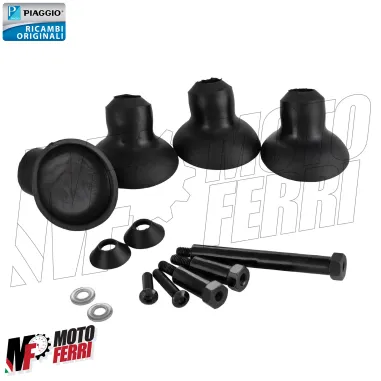 MF7165 Portapacchi Anteriore Nero Vespa GTS 310 HPE 2025 Originale Piaggio