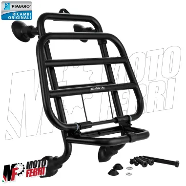 MF7165 Portapacchi Anteriore Nero Vespa GTS 310 HPE 2025 Originale Piaggio