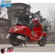 MF2033 Portapacchi Posteriore Cromato Vespa GTS 310 HPE 2025 Originale Piaggio