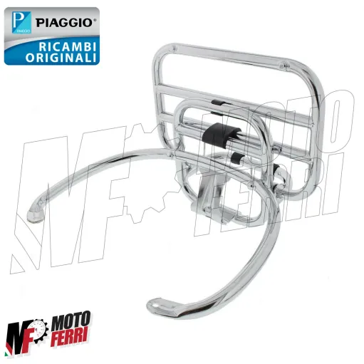 MF2033 Portapacchi Posteriore Cromato Vespa GTS 310 HPE 2025 Originale Piaggio