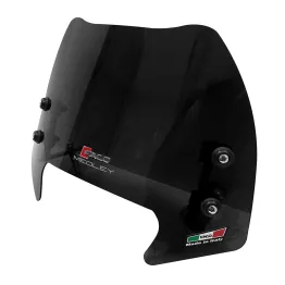 MF2554 Cupolino Spoiler Nero Fume' Faco Piaggio Medley 125 150 200 mod 2020/2025