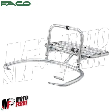 MF1962 Portapacchi Post Ribaltina Cromo Faco Vespa GTS 310 2025