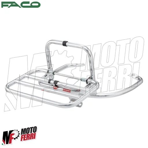 MF1962 Portapacchi Post Ribaltina Cromo Faco Vespa GTS 310 2025