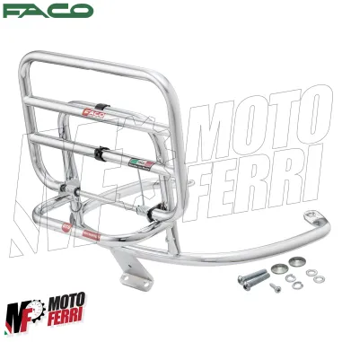 MF1962 Portapacchi Post Ribaltina Cromo Faco Vespa GTS 310 2025