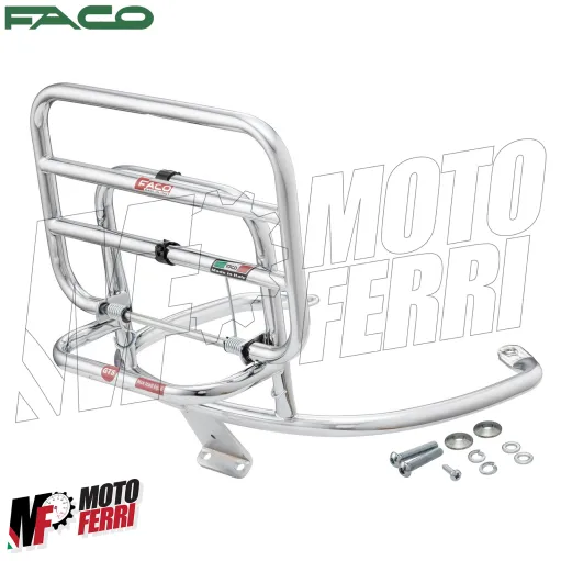 MF1962 Portapacchi Post Ribaltina Cromo Faco Vespa GTS 310 2025