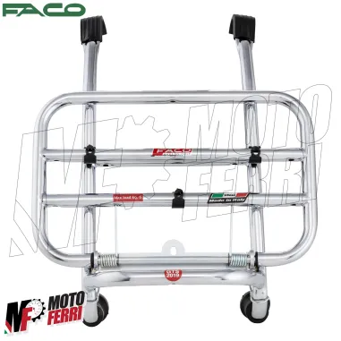 MF6494 Portapacchi Anteriore Cromo Faco per Vespa GTS 310 HPE 2025