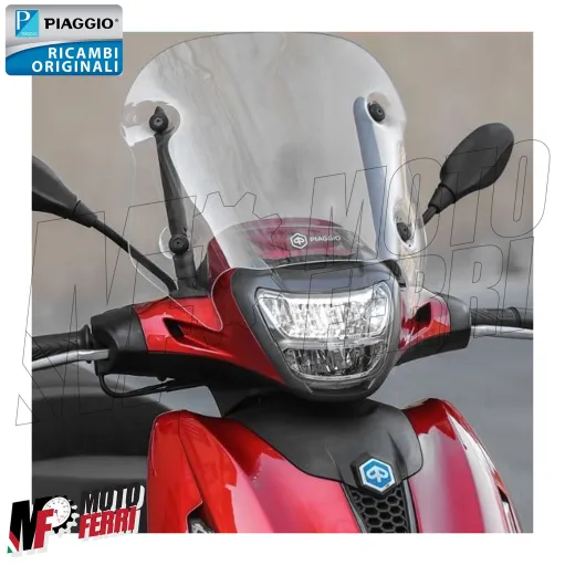 MF7283 Cupolino Trasparente Beverly HPE 310 (2025) Originale Piaggio