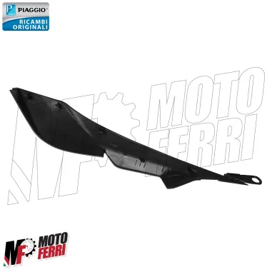 MF8693 Sottopedana Sinistro Nero Originale Piaggio Medley 125 150 2020 a 2024