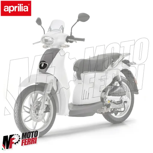 MF8700 Emblema Logo Cromato Originale Aprilia Scarabeo 50 100 2T 4T 2014/2018