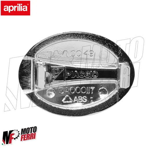 MF8700 Emblema Logo Cromato Originale Aprilia Scarabeo 50 100 2T 4T 2014/2018