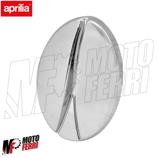 MF8700 Emblema Logo Cromato Originale Aprilia Scarabeo 50 100 2T 4T 2014/2018