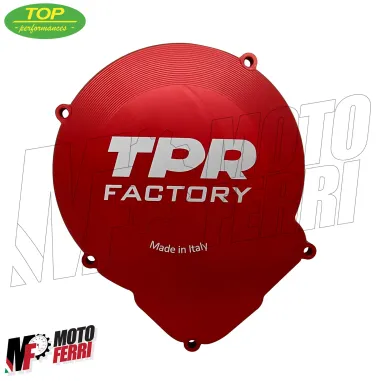 MF8711 Coperchio Volano TOP TPR Rosso Motore Minarelli AM6 Aprilia HM Yamaha MBK
