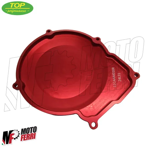 MF8711 Coperchio Volano TOP TPR Rosso Motore Minarelli AM6 Aprilia HM Yamaha MBK