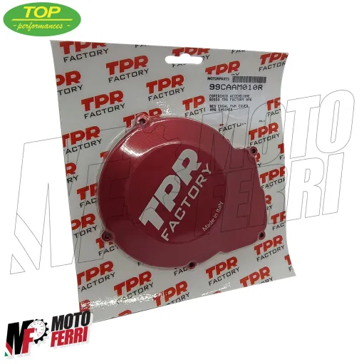 MF8711 Coperchio Volano TOP TPR Rosso Motore Minarelli AM6 Aprilia HM Yamaha MBK