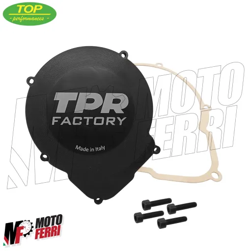 MF8710 Coperchio Volano TOP TPR Nero Motore Minarelli AM6 Aprilia HM Yamaha MBK
