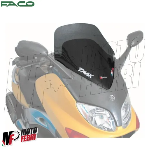 MF8713 Cupolino Basso Fume Faco Racing Yamaha TMax 500 dal 2001 al 2007