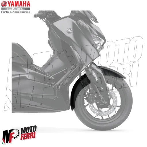 MF8722 Parafango Anteriore Nero Originale Yamaha XMax 125 300 da 2023 a 2024