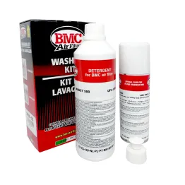 MF4640 Kit Lavaggio Pulizia Filtro Aria BMC Auto Moto Olio 500 200 ml Detergente