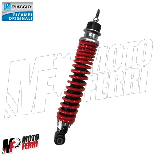 MF8729 Ammortizzatore Posteriore Rosso Piaggio Liberty 125 150 iGet 2015 - 2024