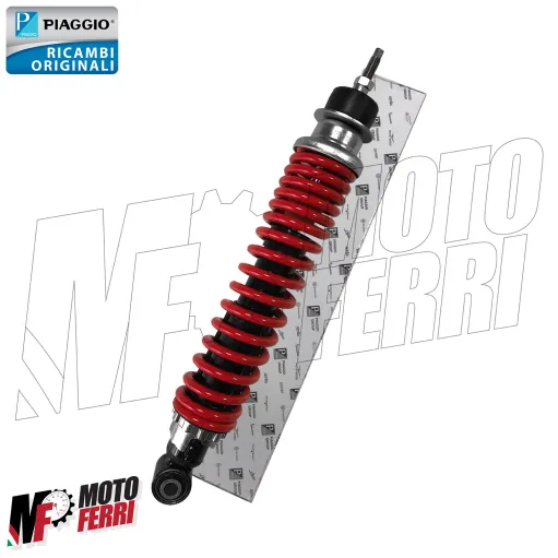 MF8729 Ammortizzatore Posteriore Rosso Piaggio Liberty 125 150 iGet 2015 - 2024