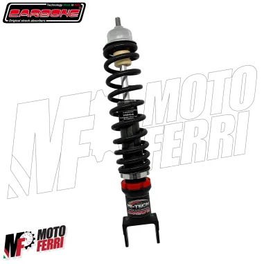 MF8733 Ammortizzatore Posteriore Nero Vespa 50 Special 125 ET3 Carbone HiTech