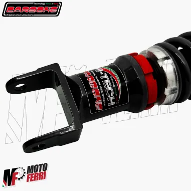MF8733 Ammortizzatore Posteriore Carbone HiTech Nero Vespa PX PE 125 150 200