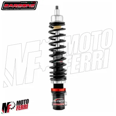 MF8734 Ammortizzatore Anteriore Carbone Hi-Tech Nero Vespa PX T5 125 150 200
