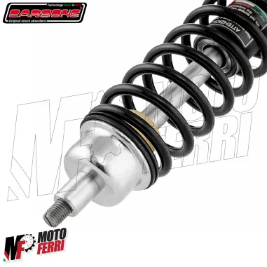 MF8734 Ammortizzatore Anteriore Carbone Hi-Tech Nero Vespa PX T5 125 150 200