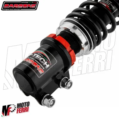 MF8734 Ammortizzatore Anteriore Carbone Hi-Tech Nero Vespa PX T5 125 150 200
