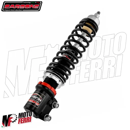 MF8734 Ammortizzatore Anteriore Carbone Hi-Tech Nero Vespa PX T5 125 150 200